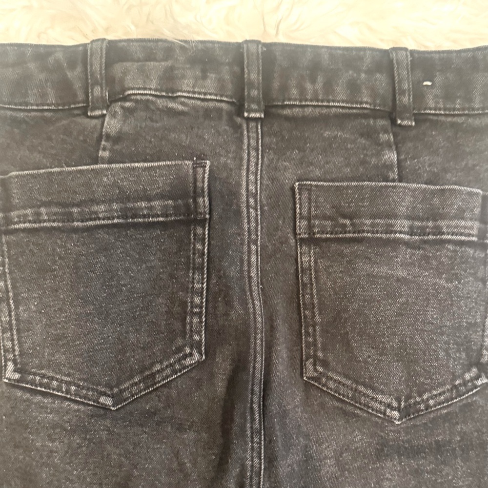 Boden Denim Barrel Leg High Rise Relaxed Ankle Jeans Washed Black Size 2R - Picture 7 of 10